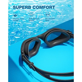 ZIONOR Swimming Goggles, G1 SE Clear Lens Swim Goggles Anti-fog for Adult Men Women