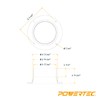 POWERTEC 70126 Inlet Flange, 4 Inch OD Dust Collection Ducting