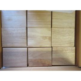 Wood Blocks for Crafts 1 piece sample  5.25 x 4.25 .5 thick
