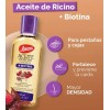 Aceite Jaloma Ricino+biotina 120 Ml Para Cejas Pestañas 2 Pz