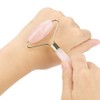 Natural Pink Crystal Massager Body Face Massage Roller Wrinkle Removal