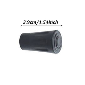votuyet 4Pcs Walking Stick Tips Rubber,which can be Used for Hikers and Outdoor Enthusiasts
