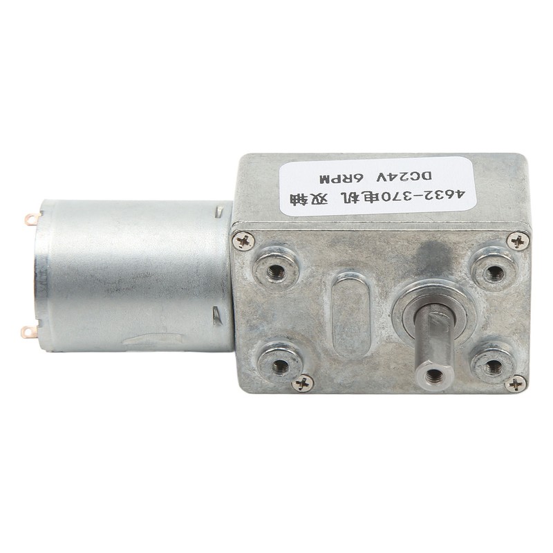 DC24V Double Shaft Worm Gear Motor 4632‑370 High Accuracy Speed