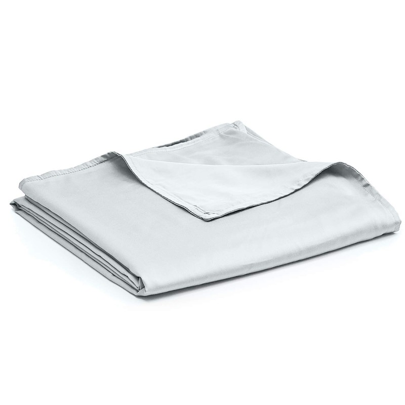 YnM Bamboo Duvet Cover for Weighted Blankets (48''x72'') - Light