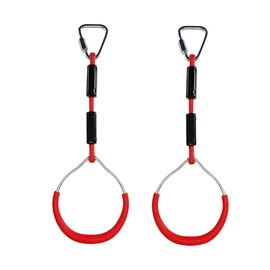 MUSISALY Set of 2 gymnastics rings for children, climbing ring, children's gymnastics ring, fitness ring, training ring