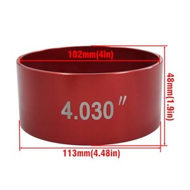 LVOUP LVOUP Engine Piston Ring Compressor Tool Compatible for 4.030 Inch Bore Tapered