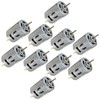 10 Pack 9V Heavy Duty DC Motor 12,500 RPM Max