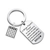 MYOSPARK Bingo Keychain - Bingo Lover Gift for Players