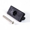 EasyComposite™ Composite Decking Clips 100 Pcs 6mm Hidden Fasteners Plastic