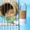 OKONOS Hanging Bird Water Dispenser Cage Feeder for Parrots Parakeets