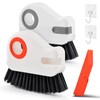 2‑in‑1 Groove Cleaning Brush, Window Track Cleaner with Bristle &