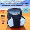 Travel Bike Cover for Rear Hitch Mount Rack on Car,
