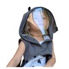 Face Shield Head Protection Detachable Transparent Headgear for Children Sunshade