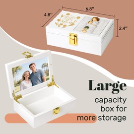 Nowizen Mothers Day Gifts from Son Birthday Ideas Stocking Stuffers Christmas Presents Figurine Box，4x6