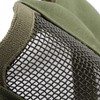 V10 Half Face Steel Mesh Breathable Protective Face Guard Competition