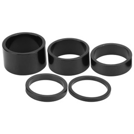 Stem Spacers Fork Washer, Aluminum Headset Spacer Bicycle Front Fork Washer for Cycling for 28.6mm/1.1in Front Stem Fork of Mountain Bike
