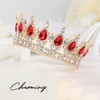 DRESHOW Queen Crown for Women Rhinestone Crystal Tiara Princess Crowns