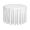 Lann's Linens - 5 Premium 120" Round Tablecloths for Wedding/Banquet/Restaurant