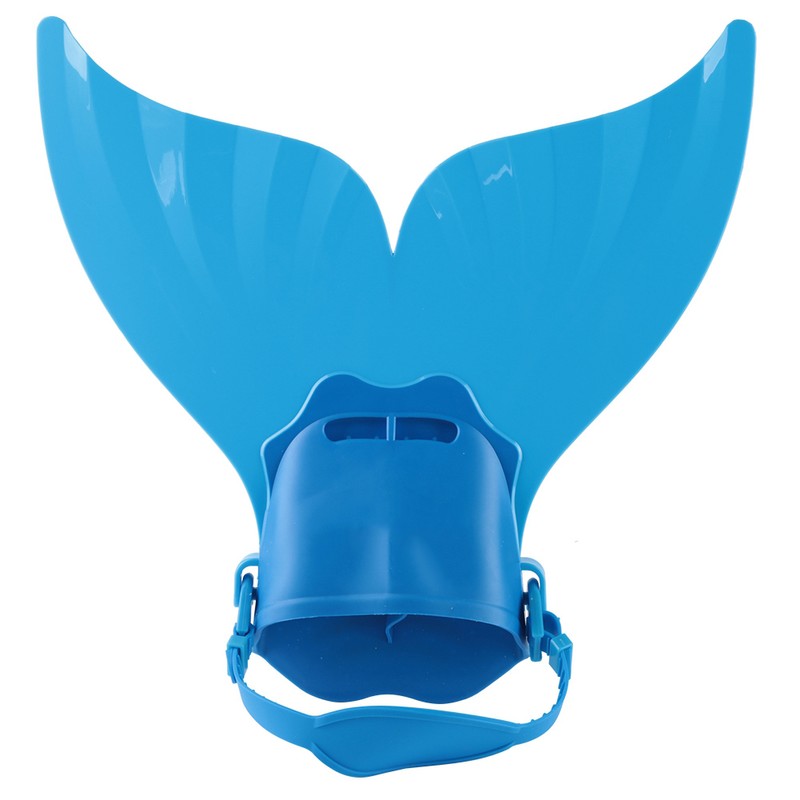 Children Kids Swimming Fin Training Flipper Fish Tail Diving Feet