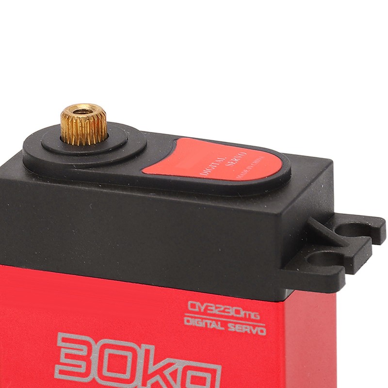 RC 30KG Servo Quick Response Aluminum Alloy 180 Degree Waterproof