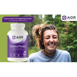 AOR - Chanca Piedra - 90 Capsules - Improves Urinary Tract Health