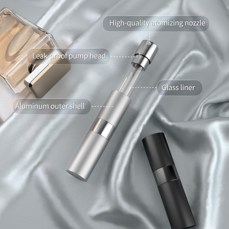 YIKIBOX 8ml Travel Perfume Atomizer Bottles Refillable – Mini Perfume