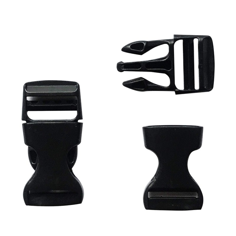 3/4 inch Quick Side Release Buckles,Adjustable Clips Snaps No Sewing