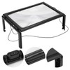A4 Size Reading Magnifying Glass with LED Light and Stand