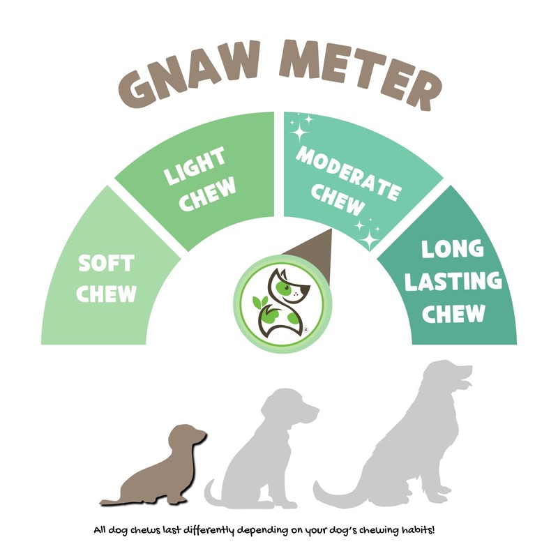 Nature Gnaws Extra Thin Bully Sticks for Small Dogs 5-6"