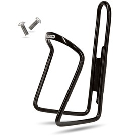 HiLo sports Bicycle Bottle Holder – [Includes 2 Screws] – Rustproof Drink Holder Bicycle – Aluminium Bicycle Water Bottle Holder with Choice of Colours