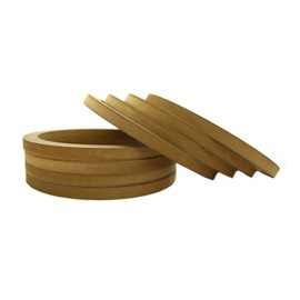 Pipeman's Installation Solution 4 Pair 12" MDF Speaker Ring RING-12R Speaker Mounting Spacer Rings 8 Pack