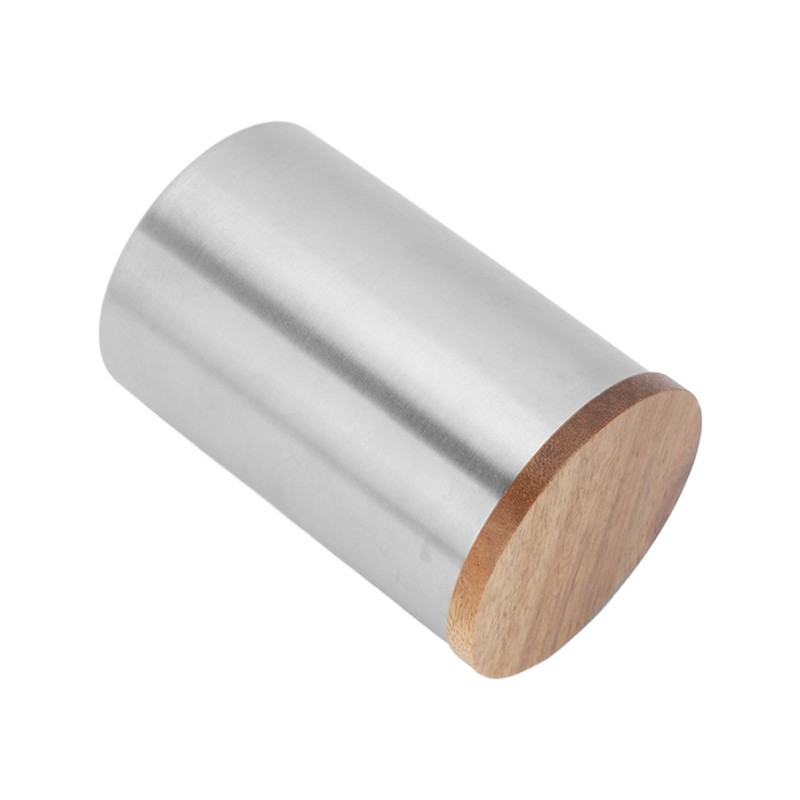 Tea Canister 304 Stainless Steel Tea Container Thicken Tea Sealing