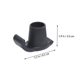 Mikinona 2Pcs Anti-Slip Walker Ski Glides Nonstick Walker Feet Protectors for Elderly Accessories for Smooth Movement on Surfaces