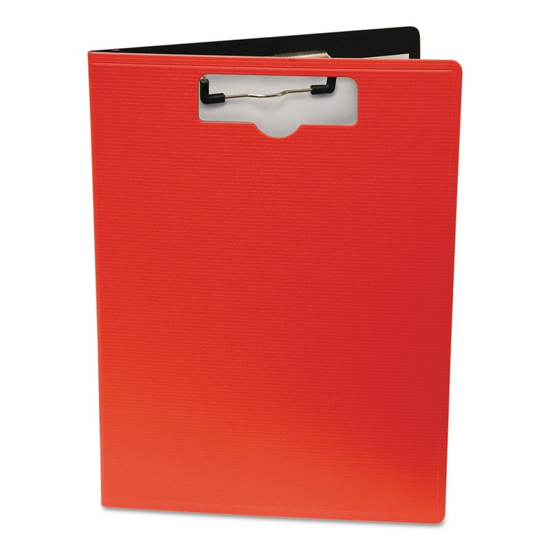 Baumgartens 61632 Portfolio Clipboard with Low-Profile Clip, 1/2" Capacity, 8