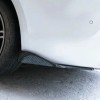 MQ Carbon Fiber Style Rear Side Splitter Side Skirt For
