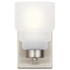 Kichler Vionnet 8.5" 1 Light Wall Sconce with Clear Glass