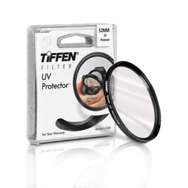 Tiffen 52mm Photo Essentials Kit with UV Protector, 812 Color Warming, Circular Polarizing Glass Filters and 4 Pocket Pouch