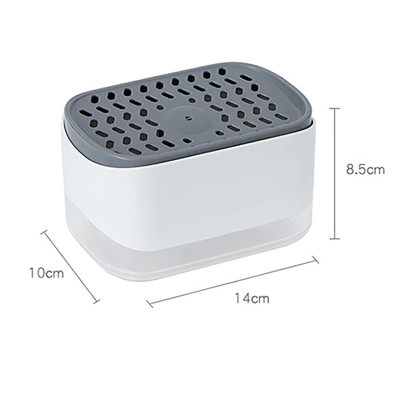 WANGCL Dish Soap Dispenser for Kitchen 2 in 1 Soap