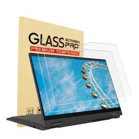 2 Pack 14" Tempered Glass Screen Protector For 2022-2024 Lenovo IdeaPad Flex 5/5i 14" 2-in-1& IdeaPad 5 14 2-in-1 (14ALC7/14IAU7/14APH9/14IRH9/14IRU9) Laptop, Tempered Glass Screen Film Guard