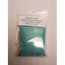 Sea Green Enamel for Copper, Gold and Silver - 2oz/56.7g