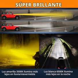 Barra de luz LED ámbar blanca de 32 pulgadas, delgada, 200 W