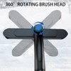 DTXYBC 3-in-1 Car Ice Scraper, Extendable Snow Removal Brush, Removable