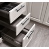 Taps2Traps Chrome & Black Kitchen Cabinet Cupboard Door Drawer Bar