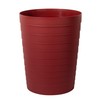 UUJOLY Small Bathroom Trash Can Wastebasket, Plastic Garbage Bin Container