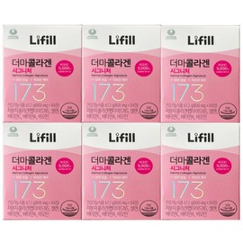 Lifill Derma Collagen Signature 800mg x 84 tablets 6 units JJ Mall / 라이필 더마콜라겐 시그니처 800mg x 84정 6개 JJ몰