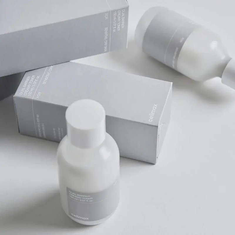 Tónico Cremoso De Doble Barrera Celimax | Ceramidas, Péptido