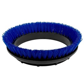 Commercial 237058 Nylon Carpet Polypropylene Scrub Orbiter Brush, 10.5" Diameter, for ORB550MC Orbiter Floor Machine, Blue