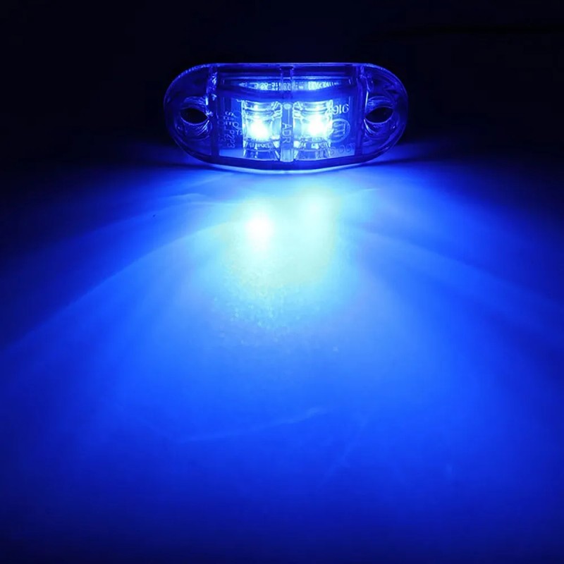 /kit 4 Luces De Cortesía Impermeable Led 12v 24v Lancha