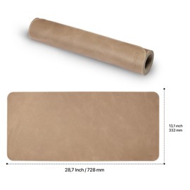 Londo Genuine Leather Mouspad, Multifunctional Desk Mat, Extra Large, Non-Slip Base, Smooth Surface
