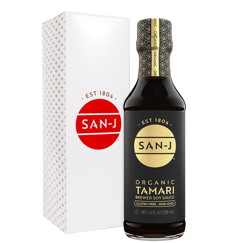 San-J - Organic Gluten Free Tamari Soy Sauce - Specially